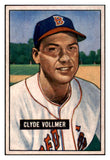 1951 Bowman Baseball #091 Clyde Vollmer Red Sox EX-MT 531464