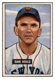 1951 Bowman Baseball #090 Dave Koslo Giants EX-MT 531465