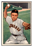 1952 Bowman Baseball #027 Joe Garagiola Pirates EX-MT 531543