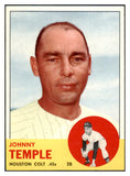 1963 Topps Baseball #576 Johnny Temple Colt .45s EX-MT 531564