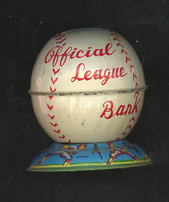 1940's Official League Coin Bank Made in Japan 531801