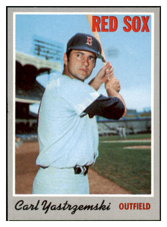 1970 Topps Baseball #010 Carl Yastrzemski Red Sox VG-EX 531826