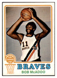 1973 Topps Basketball #135 Bob McAdoo Braves EX-MT 531829
