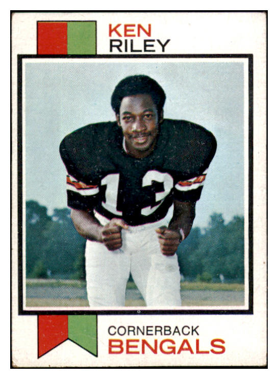 1973 Topps Football #171 Ken Riley Bengals VG-EX 531861