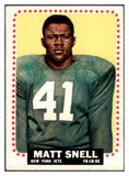 1964 Topps Football #125 Matt Snell Jets VG-EX 532218