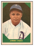 1960 Fleer Baseball #053 Jimmy Foxx A's EX-MT 532230