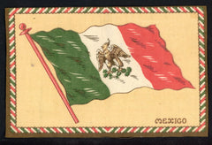 1910 B6 National Flags 5x8 Mexico EX 532356