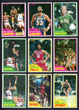 1981 Topps Basketball Complete Set NR-MT McHale Bird Johnson 532378