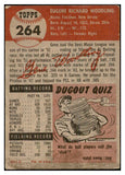 1953 Topps Baseball #264 Gene Woodling Yankees Fair 533839