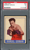 1948 Leaf Boxing #042 Marcel Cerdan Boxer PSA 5 EX 533925