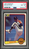 1983 Donruss #118 Nolan Ryan Astros PSA 8 NM/MT 533943