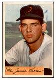 1954 Bowman Baseball #101 Don Larsen Orioles EX 534289