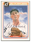 1982 Donruss Heroes #018 Al Kaline Tigers Signed Autographed 534500