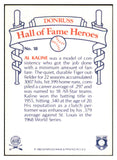 1982 Donruss Heroes #018 Al Kaline Tigers Signed Autographed 534500