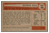 1954 Bowman #050 George Kell Red Sox Signed Autographed 534641