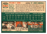 1954 Topps Baseball #194 Bill Sarni Cardinals EX-MT 534793