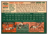 1954 Topps Baseball #229 Bob Talbot Cubs EX-MT 534809
