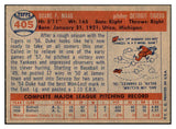 1957 Topps Baseball #405 Duke Maas Tigers EX-MT 534933
