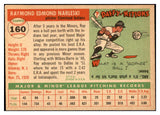 1955 Topps Baseball #160 Ray Narleski Indians EX-MT 534961