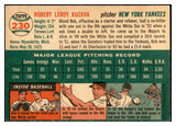 1954 Topps Baseball #230 Bob Kuzava Yankees EX-MT 535044