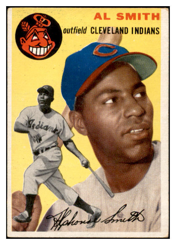 1954 Topps Baseball #248 Al Smith Indians EX-MT 535053