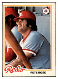1978 O Pee Chee #100 Pete Rose Reds EX 536307