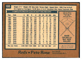 1978 O Pee Chee #100 Pete Rose Reds EX 536307