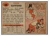 1957 Topps Football #088 Frank Gifford Giants VG-EX 536334