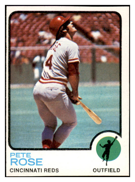 1973 Topps Baseball #130 Pete Rose Reds EX-MT 536370
