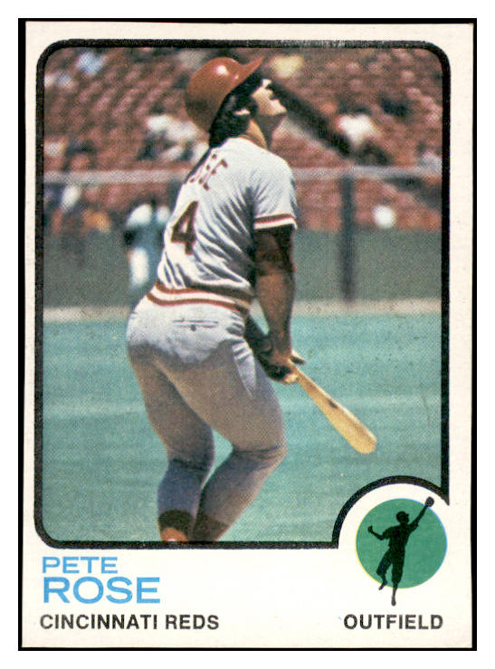 1973 Topps Baseball #130 Pete Rose Reds EX-MT 536371
