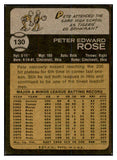 1973 Topps Baseball #130 Pete Rose Reds EX-MT 536371
