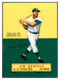 1964 Topps Baseball Stand Ups Jim Gentile A's EX-MT 536816