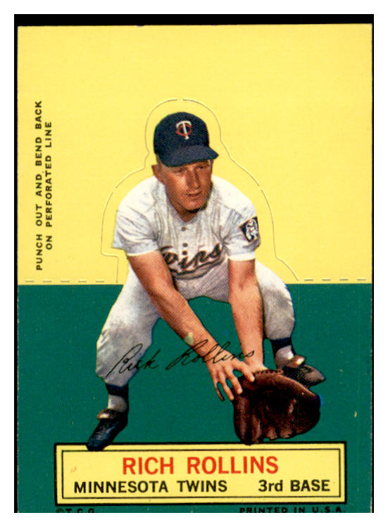 1964 Topps Baseball Stand Ups Rich Rollins Twins EX-MT/NR-MT 536851