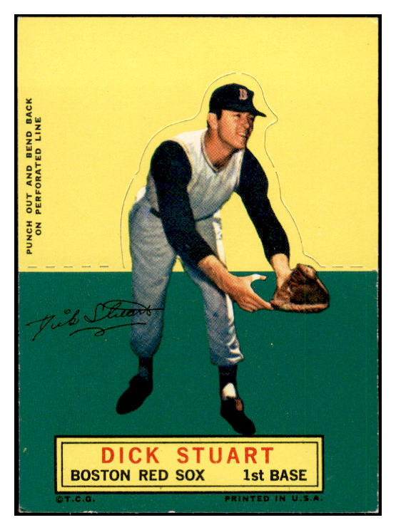 1964 Topps Baseball Stand Ups Dick Stuart Red Sox EX+/EX-MT 536856