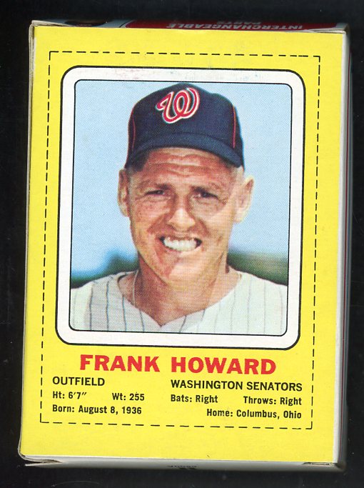 1969 Transogram #029 Frank Howard Senators Box Statue 536879