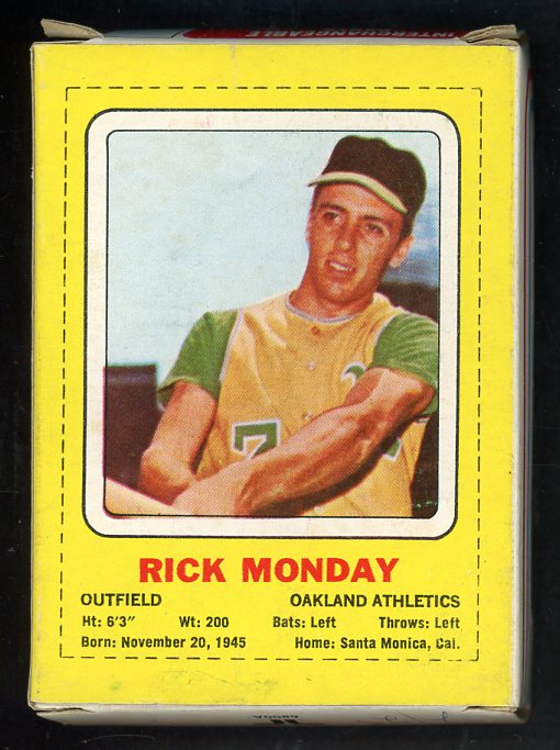 1969 Transogram #010 Rick Monday A's Box Statue 536887
