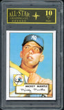 1983 Topps 1952 Reprint #311 Mickey Mantle Yankees ASG 10 537043