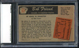1955 Bowman Baseball #057 Bob Friend Pirates GAI 3 VG 537044