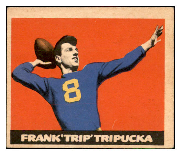 1949 Leaf Football #043 Frank Tripucka Eagles EX 537334