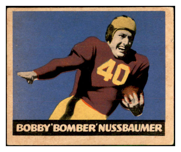 1949 Leaf Football #065 Bobby Nussbaumer Cardinals EX 537349