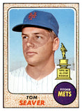 1968 Topps Baseball #045 Tom Seaver Mets EX 537427