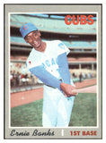 1970 Topps Baseball #630 Ernie Banks Cubs EX-MT 537436