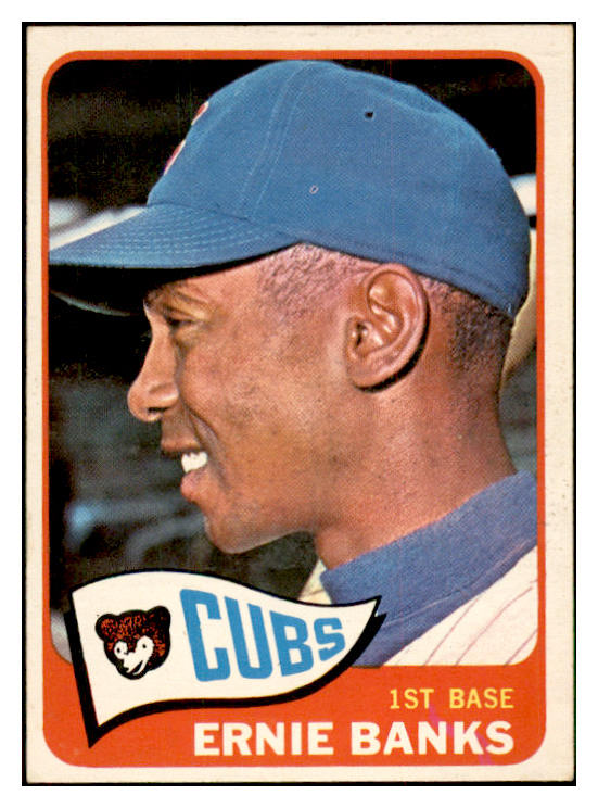 1965 Topps Baseball #510 Ernie Banks Cubs EX-MT 537468