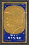 1965 Topps Baseball Embossed #011 Mickey Mantle Yankees GD-VG 537534