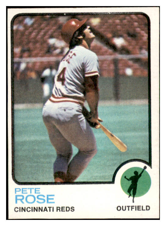 1973 Topps Baseball #130 Pete Rose Reds EX-MT 537712
