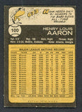 1973 Topps Baseball #100 Hank Aaron Braves EX-MT 537727