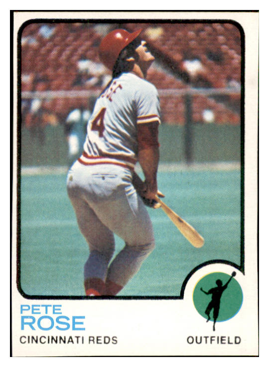 1973 Topps Baseball #130 Pete Rose Reds EX-MT 537729