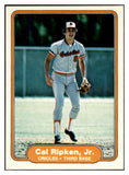 1982 Fleer #176 Cal Ripken Orioles NR-MT 537796