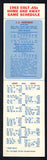 1963 Pepsi Cola J.C. Hartman Colt .45s EX-MT w Tab 537805