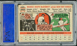 1956 Topps Baseball #340 Mickey McDermott Yankees PSA 6 EX-MT 538088